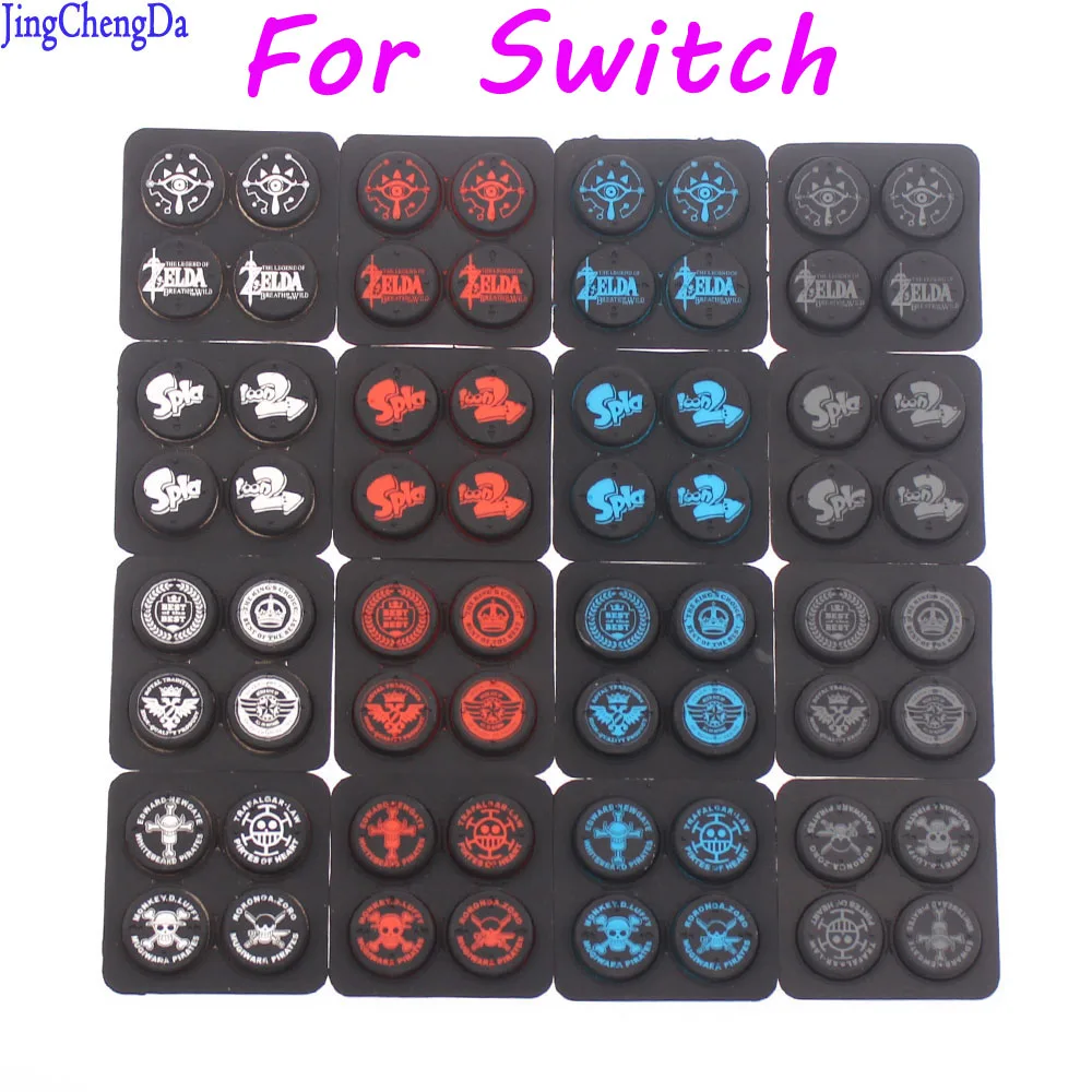 4PCS=1SET Silicone Joystick Cap For Nintend Switch NS Rocker One Piece Crown Thumb Grip Button Caps Cover Skin Blue White Color
4PCS=1SET Silicone Joystick Cap For Nintend Switch NS Rocker One Piece Crown Thumb Grip Button Caps Cover Skin Blue White Color