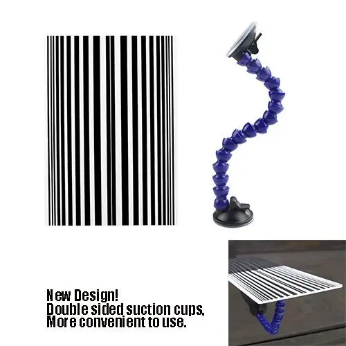 WHDZ PDR Tools Reflector Board Reflection Board Dent Line Board With Adjustable Holder Paintless Dent Repair Tools Set
WHDZ PDR Tools Reflector Board Reflection Board Dent Line Board With Adjustable Holder Paintless Dent Repair Tools Set