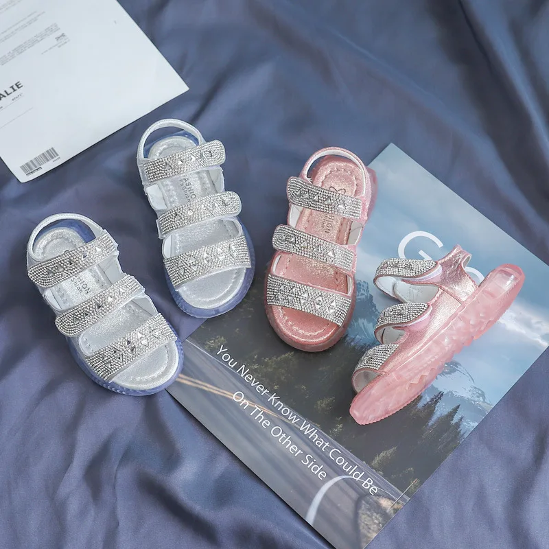 2019 New Summer Style Children Sandals Girls Princess Beautiful Flower Shoes Kids Flat Sandals Baby Girls Roman Shoes Size26-35
2019 New Summer Style Children Sandals Girls Princess Beautiful Flower Shoes Kids Flat Sandals Baby Girls Roman Shoes Size26-35
