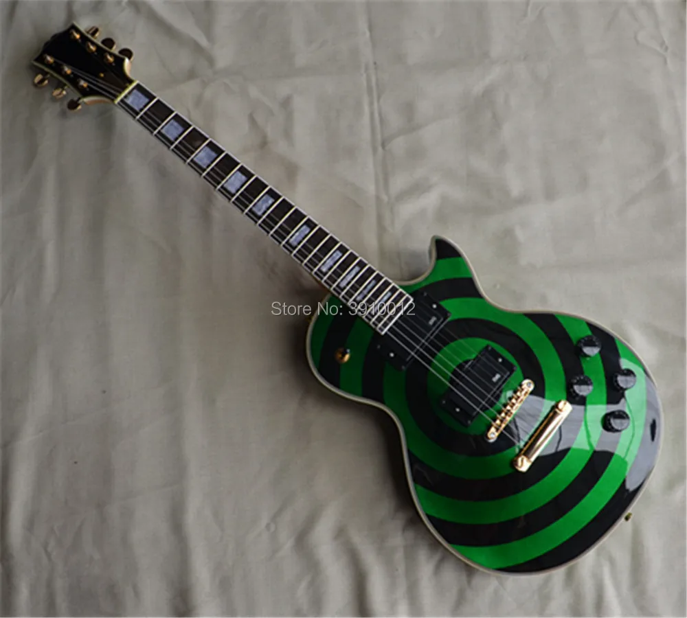 2018 Factory Price Zakk Wylde CUSTOM Guitar Green Electric Guitar, free shipping
2018 Factory Price Zakk Wylde CUSTOM Guitar Green Electric Guitar, free shipping