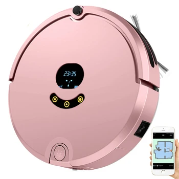 Robot Vacuum Cleaner Max Power Suction with App Control Self-Charging Map Shown on WiFi App Robotic Vacuum for Home Carpet Hair
Robot Vacuum Cleaner Max Power Suction with App Control Self-Charging Map Shown on WiFi App Robotic Vacuum for Home Carpet Hair