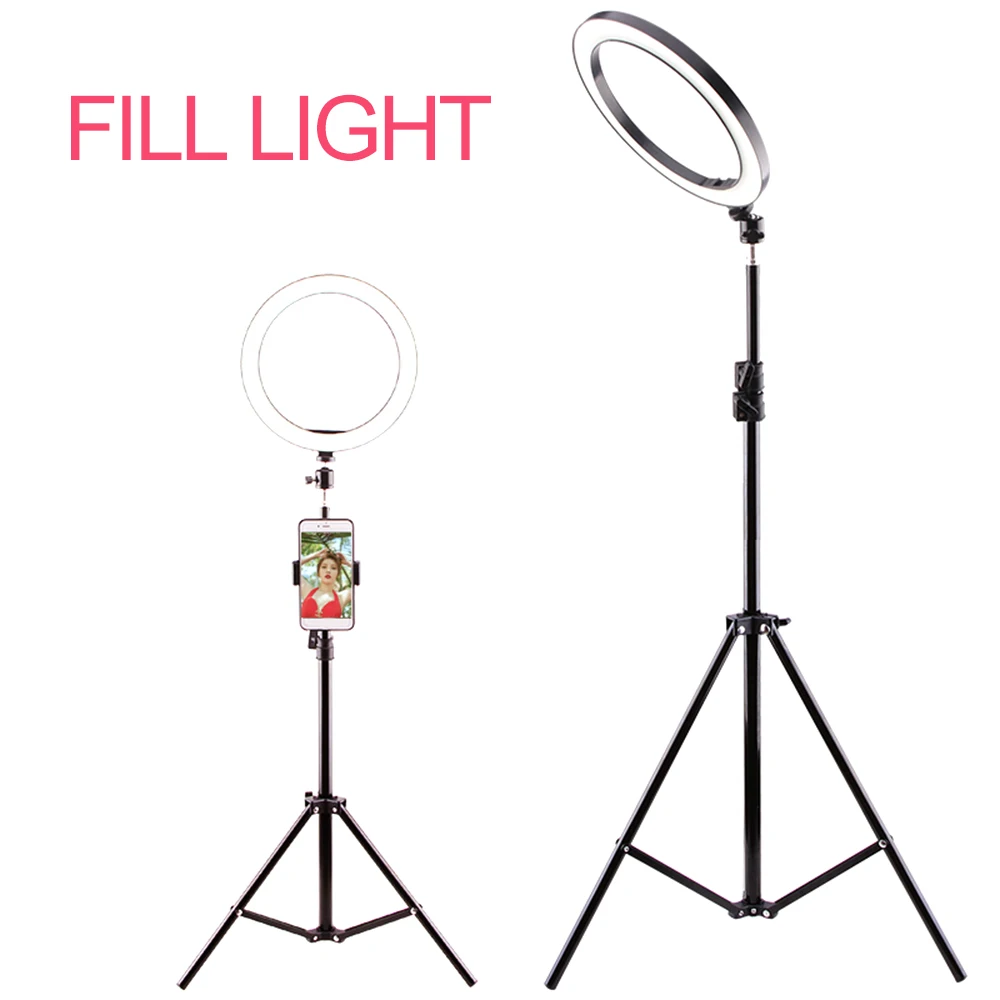 Photography Ring Light Makeup Mirror Lighting LED Selfie Ring Light Studio Photo Fill Light 160/260MM with 3 Options Light Stand
Photography Ring Light Makeup Mirror Lighting LED Selfie Ring Light Studio Photo Fill Light 160/260MM with 3 Options Light Stand