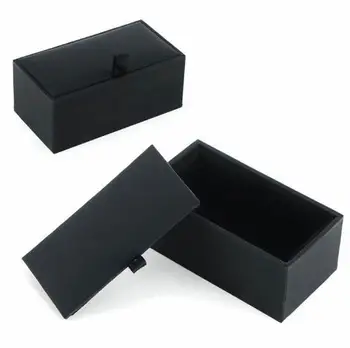 Black Paperboard Cufflinks Tie Clips Boxes High Quality Matte Paper Men's Jewelry Boxes Cuff links Box wholesale 300 pcs/Lot
Black Paperboard Cufflinks Tie Clips Boxes High Quality Matte Paper Men's Jewelry Boxes Cuff links Box wholesale 300 pcs/Lot