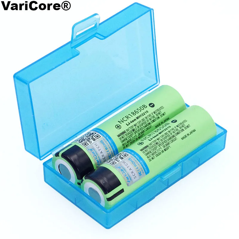 VariCore New Original 18650 NCR18650B Rechargeable Li-ion battery 3.7V 3400mAh For Flashlight batteries + Storage box
VariCore New Original 18650 NCR18650B Rechargeable Li-ion battery 3.7V 3400mAh For Flashlight batteries + Storage box