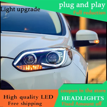 high quality Car styling Head Lamp case For Ford Focus MK3 2012-2014 Headlights LED Headlight DRL Lens Double Beam HID Xenon
high quality Car styling Head Lamp case For Ford Focus MK3 2012-2014 Headlights LED Headlight DRL Lens Double Beam HID Xenon