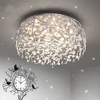 Nordic Chrome Metal Dimmable Led Ceiling Lights Lustre Crystal Bedroom Led Ceiling Lamp Living Room Led Ceiling Light Fixtures
Nordic Chrome Metal Dimmable Led Ceiling Lights Lustre Crystal Bedroom Led Ceiling Lamp Living Room Led Ceiling Light Fixtures
