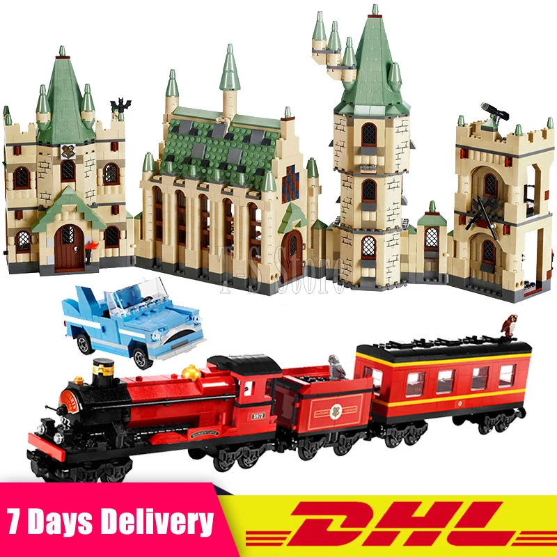 DHL Lepin 16030 Hogwarts Castle School+ 16031 Hogwarts Express Education Building Blocks Bricks Model Toys Gifts 4842 4841 
DHL Lepin 16030 Hogwarts Castle School+ 16031 Hogwarts Express Education Building Blocks Bricks Model Toys Gifts 4842 4841