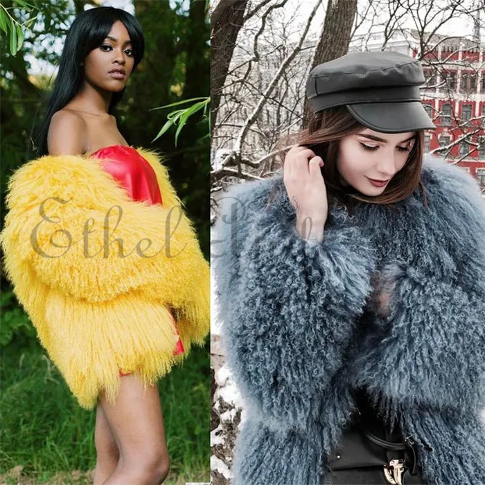 2018 Womens Mongolia Lamb Fur Coat Tibet Sheep Fur Coats Short Sheep Skin Jacket Sheep Fur Real Fur Mid-length Coat Jacket
2018 Womens Mongolia Lamb Fur Coat Tibet Sheep Fur Coats Short Sheep Skin Jacket Sheep Fur Real Fur Mid-length Coat Jacket