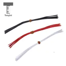 Tooyful Kualitas Tinggi 30 Pcs Merah Hitam Putih 21 Cm Hookup Pickup Kawat Timah Kabel untuk Gitar Bass Listrik musik Aksesori(China)