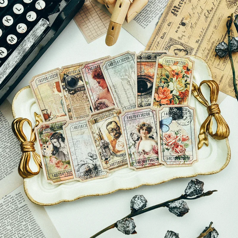80Pcs/Pack Vintage Bills Labels Tags Die Cut Paper DIY Scrapbooking Happy Planner Card Making Journal Project
80Pcs/Pack Vintage Bills Labels Tags Die Cut Paper DIY Scrapbooking Happy Planner Card Making Journal Project