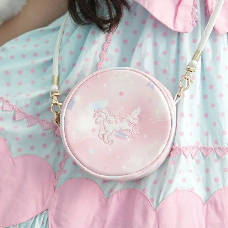Milkjoy Girl Unicorns Rainbow Kawaii Messenger Bag Korea Japan Shoulder Bag Beauty Bentoy Children Gift Phone Bag Make up Holder
Milkjoy Girl Unicorns Rainbow Kawaii Messenger Bag Korea Japan Shoulder Bag Beauty Bentoy Children Gift Phone Bag Make up Holder