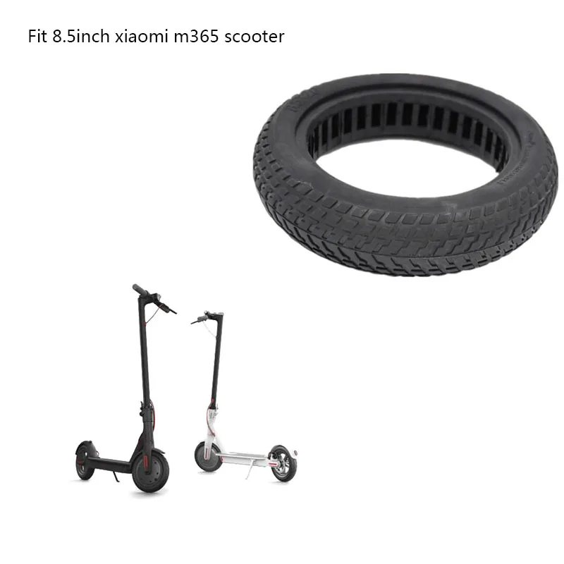 

2019 Xiaomi M365 Scooter Tyre Solid Hollow Tires Shock Absorber Non-Pneumatic Tyre Damping Rubber Tyres for m365 Bird Scooter