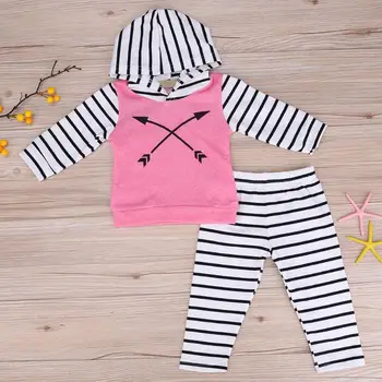 2pcs Baby Girl Hooded Clothes Set Fashion Rose Red Striped Clothes Pants Casual Newborn Body Suit for 6 to 24 Month
2pcs Baby Girl Hooded Clothes Set Fashion Rose Red Striped Clothes Pants Casual Newborn Body Suit for 6 to 24 Month