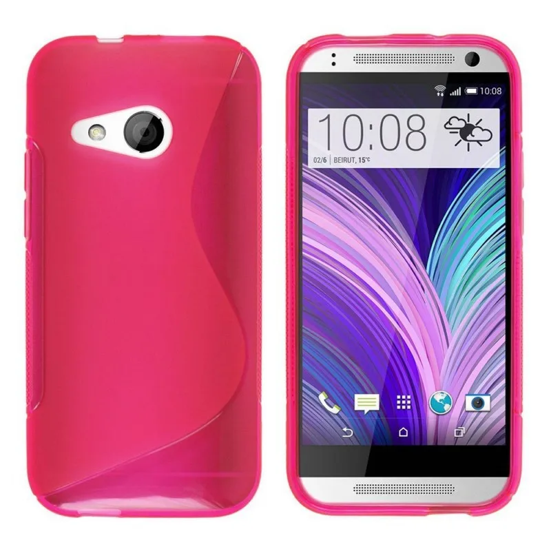 1 Piece For HTC One Mini 2 Hot S Line Pink Soft TPU Cover Case For HTC One M8 mini Back Skin Phone Case Free
1 Piece For HTC One Mini 2 Hot S Line Pink Soft TPU Cover Case For HTC One M8 mini Back Skin Phone Case Free