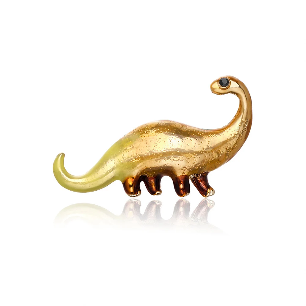 The Golden Brontosaurus Brooch The Golden Brontosaurus Brooch
