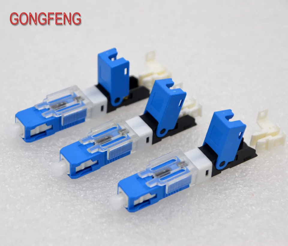 GONGFENG Hot Sell 100PCS NEW Optic Fiber Quick Cold Connector FTTH SC Single Mode UPC Fast Connector Special Wholesale to Brazil
GONGFENG Hot Sell 100PCS NEW Optic Fiber Quick Cold Connector FTTH SC Single Mode UPC Fast Connector Special Wholesale to Brazil