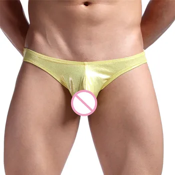 Sexy Men Underwear Briefs Shinning Leather Shorts Bulge Pouch Soft Underpants Sexy Mid Waist Slip Homme Sexy Jockstrap
Sexy Men Underwear Briefs Shinning Leather Shorts Bulge Pouch Soft Underpants Sexy Mid Waist Slip Homme Sexy Jockstrap