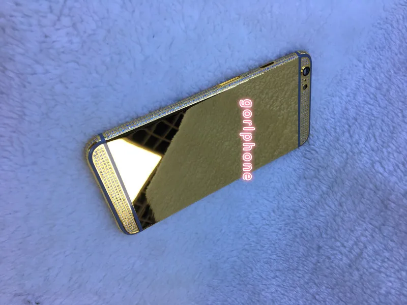 Luxury Original Brand real gold diamond housing For iPhone 6 Plus Cover for iPhone 6 6s Housing Business For iPhone 6 Plus
Luxury Original Brand real gold diamond housing For iPhone 6 Plus Cover for iPhone 6 6s Housing Business For iPhone 6 Plus