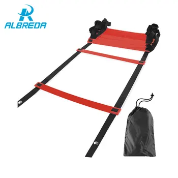 ALBREDA Top Quality 5M 16.5 feet * 9 rungs long Soccer Training Speed Agility Ladder Carry Bag Outdoor Fitness Equipment ladder
ALBREDA Top Quality 5M 16.5 feet * 9 rungs long Soccer Training Speed Agility Ladder Carry Bag Outdoor Fitness Equipment ladder