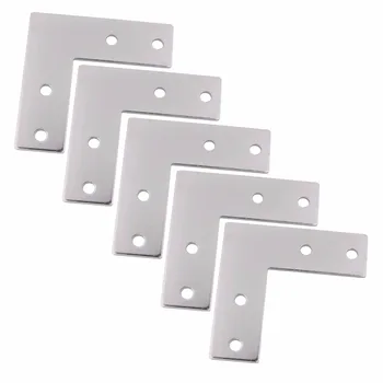 European Standard Carbon Steel L-Type Connection Plate for 4040 Aluminum Extrusion Profile Pack of 5
European Standard Carbon Steel L-Type Connection Plate for 4040 Aluminum Extrusion Profile Pack of 5