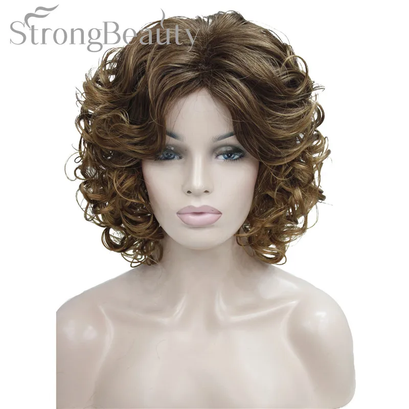 Strong Beauty Synthetic Wigs Medium Curly Blonde Full Wig Heat Resistant For Women
Strong Beauty Synthetic Wigs Medium Curly Blonde Full Wig Heat Resistant For Women