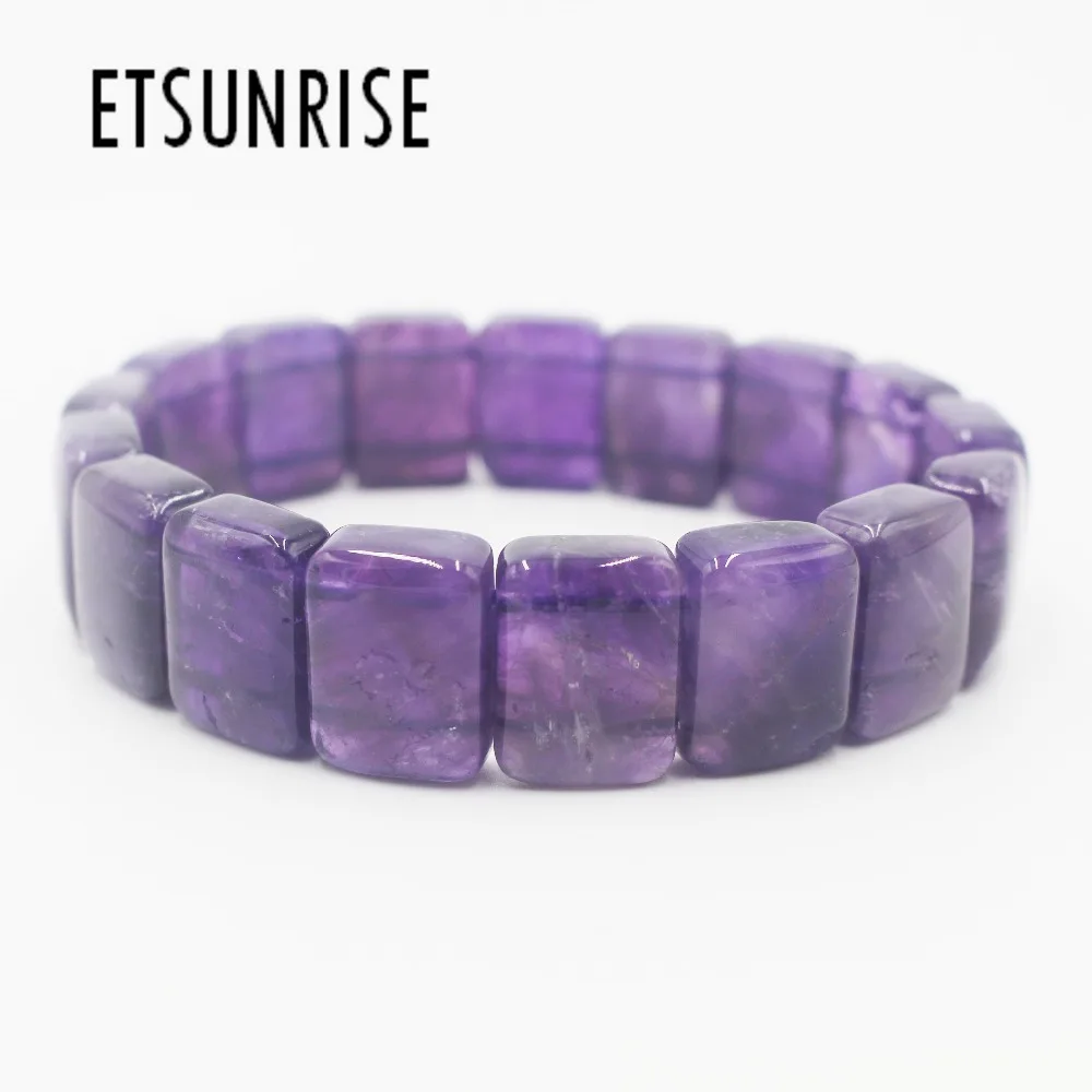 ETSUNRISE B0013 handwork Natural stone big Rectangle beads customize fashion jewelry Bracelet
ETSUNRISE B0013 handwork Natural stone big Rectangle beads customize fashion jewelry Bracelet