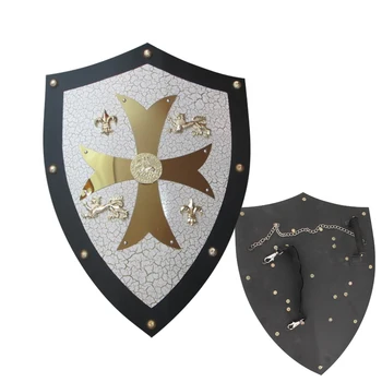 Medieval Knight Crusader Shield Armor For Kingdom of Heaven Steel Material 24 Inch Brand New Supply Display
Medieval Knight Crusader Shield Armor For Kingdom of Heaven Steel Material 24 Inch Brand New Supply Display