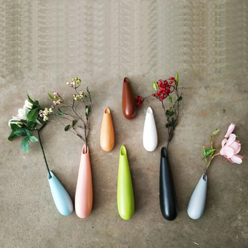 Ceramic Home wall decoration restaurant hanging flower pot hanging vase wall floral creative hanging plant bar
Ceramic Home wall decoration restaurant hanging flower pot hanging vase wall floral creative hanging plant bar