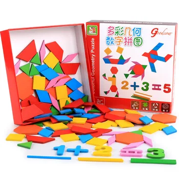 Wooden Colorful Geometric Figure Puzzle Kids Shape Color Digital Puzzle Toy Arithmetic Creative Pre-school Education Toy
Wooden Colorful Geometric Figure Puzzle Kids Shape Color Digital Puzzle Toy Arithmetic Creative Pre-school Education Toy