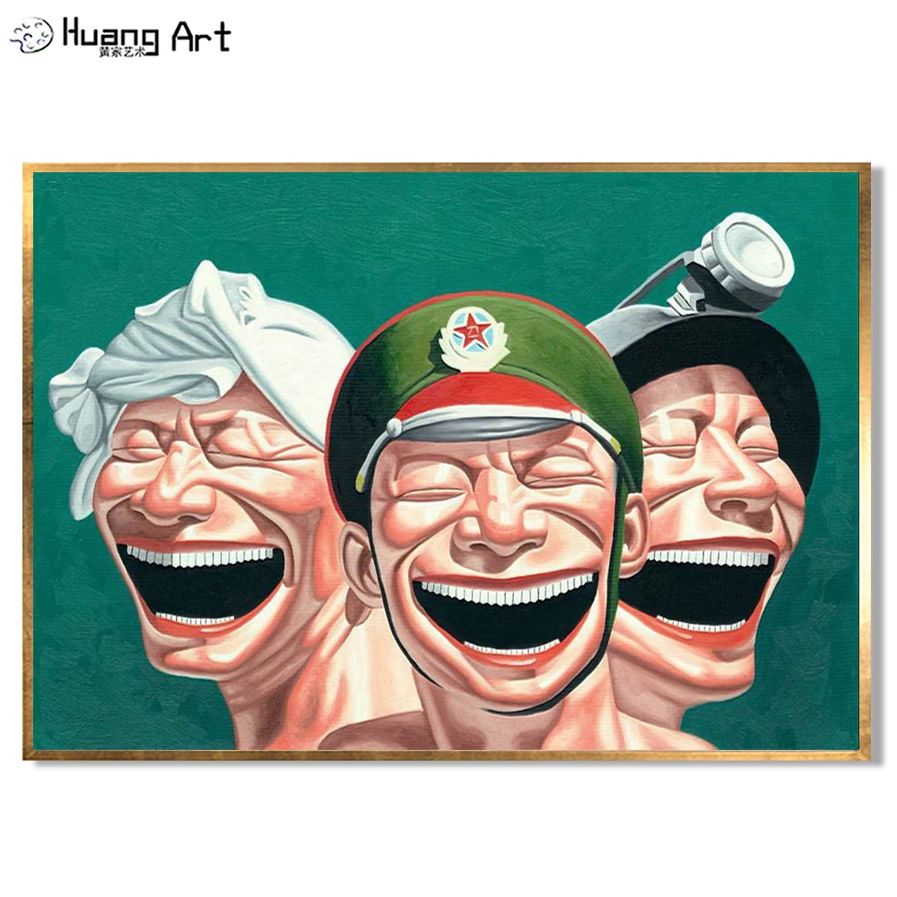 Professional Chinese Artist Handmade Laugh Man Figure Oil Painting on Canvas Funny Portrait Oil Painting for Roon Decoration
Professional Chinese Artist Handmade Laugh Man Figure Oil Painting on Canvas Funny Portrait Oil Painting for Roon Decoration