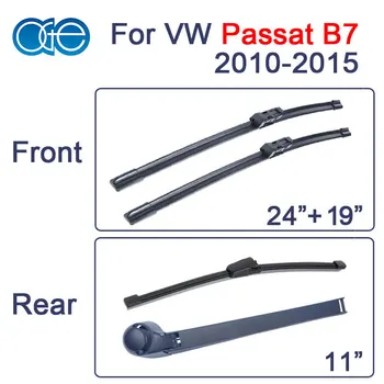 For VW Passat B7 Front Rear Wiper Arm And Blade Set Car Windscreen Natural Rubber Windshield Brush 2010-2015 Combo/Set/Pair 
For VW Passat B7 Front Rear Wiper Arm And Blade Set Car Windscreen Natural Rubber Windshield Brush 2010-2015 Combo/Set/Pair