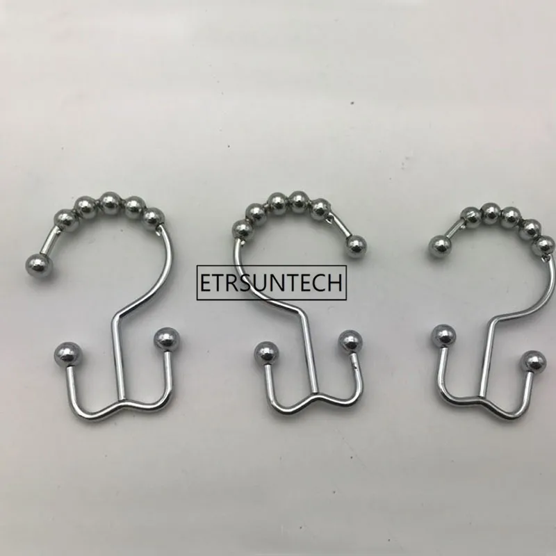 Bead Decoration Hoist Hook Metal Shower Curtain Hooks Door Bed Window Curtains Stainless Steel Hooks 360pcs/lot
Bead Decoration Hoist Hook Metal Shower Curtain Hooks Door Bed Window Curtains Stainless Steel Hooks 360pcs/lot