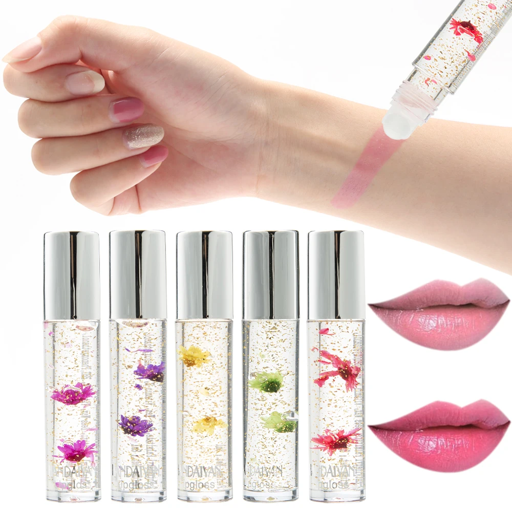 Fashion Crystal Lipstick Moisturizer Lip Tint Makeup Beauty Beautiful Flower Shiny Gold Foil Transparent Change Color Lip Stick
Fashion Crystal Lipstick Moisturizer Lip Tint Makeup Beauty Beautiful Flower Shiny Gold Foil Transparent Change Color Lip Stick