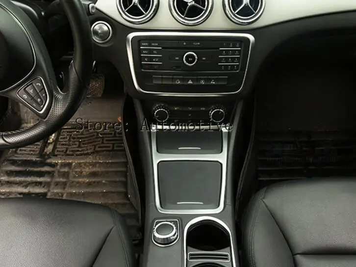 Chrome Center Panel Storage Box Cover Trim For Mercedes Benz GLA CLA A Class A180 A200 W176 W117 Car Styling Accessories
Chrome Center Panel Storage Box Cover Trim For Mercedes Benz GLA CLA A Class A180 A200 W176 W117 Car Styling Accessories
