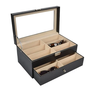 12 Grids Handmade Glasses Box Jewellery Organizer Jewellery Box for Glasses Case Display
12 Grids Handmade Glasses Box Jewellery Organizer Jewellery Box for Glasses Case Display
