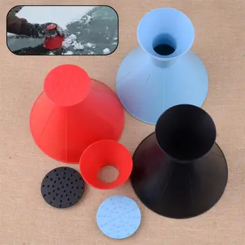 CITALL Car Window Windshield Ice Scraper Cone Shaped Miracle Snow Wiper Funnel Remover Tool Black/Red/Blue
CITALL Car Window Windshield Ice Scraper Cone Shaped Miracle Snow Wiper Funnel Remover Tool Black/Red/Blue