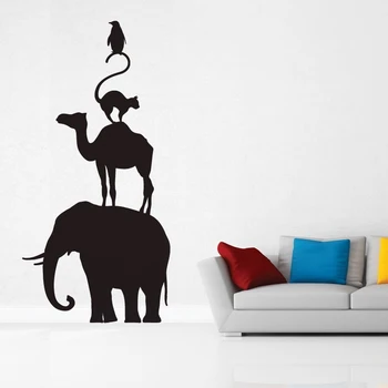 KUCADA Creative Children's room DIY Art Wall Stickers Home Decoration Vinyl Wallpaper Elephant Camel Cat Penguin JG1677
KUCADA Creative Children's room DIY Art Wall Stickers Home Decoration Vinyl Wallpaper Elephant Camel Cat Penguin JG1677