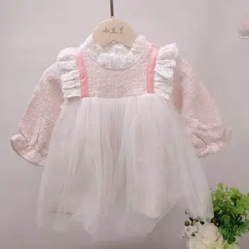 Baby Girls Dress 2019 Autumn New Girls Sweet Cute Dress Lace Mesh Spliced Princess Dress Modis Kids Clothes Vestidos Y 1808
Baby Girls Dress 2019 Autumn New Girls Sweet Cute Dress Lace Mesh Spliced Princess Dress Modis Kids Clothes Vestidos Y 1808