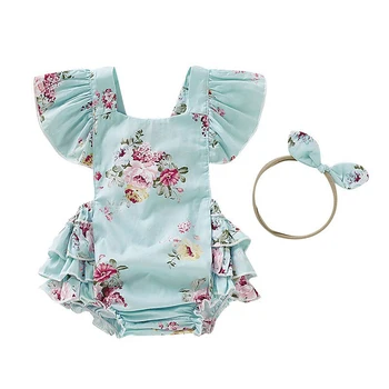 Summer Newborn Baby Girls Floral Rompers Set Flare Sleeve Bodysuit Jumpsuit With Headband
Summer Newborn Baby Girls Floral Rompers Set Flare Sleeve Bodysuit Jumpsuit With Headband