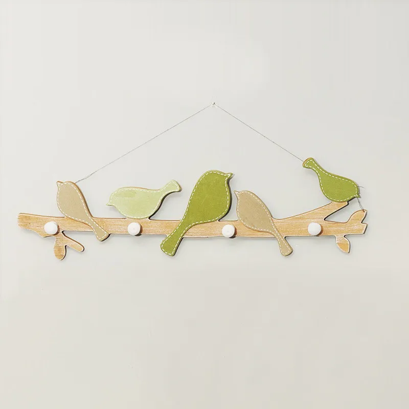American Rural Style Wood Green Bird Clothing Wardrobe Storage Hangers Pure Fresh Natural Wind Towel Coat Hook Home Decor
American Rural Style Wood Green Bird Clothing Wardrobe Storage Hangers Pure Fresh Natural Wind Towel Coat Hook Home Decor