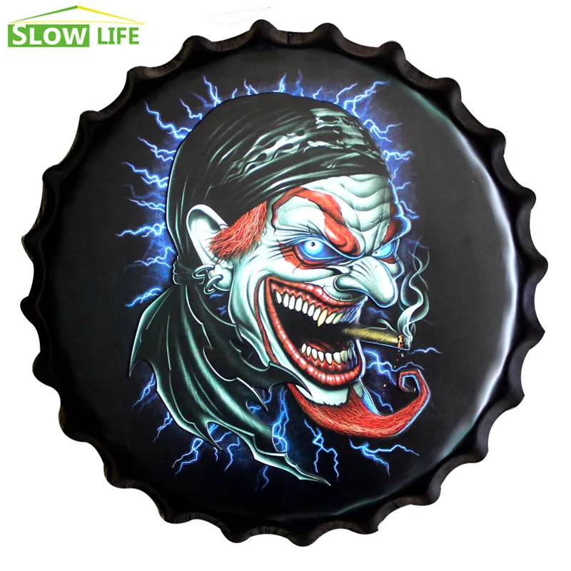 2017 New Skull Pirate Bottle Cap Metal Tin Sign Vintage Home Decor Tin Sign Wall Decor Metal Sign 3D Wall Decor Metal Plaque
2017 New Skull Pirate Bottle Cap Metal Tin Sign Vintage Home Decor Tin Sign Wall Decor Metal Sign 3D Wall Decor Metal Plaque