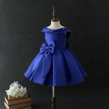 Wholesale Boutique Girl Dresses for Party Wedding Formal Evening 2 Big Bow Pearl Collar Backless Tutu Birthday Dress 3-10Y E069
Wholesale Boutique Girl Dresses for Party Wedding Formal Evening 2 Big Bow Pearl Collar Backless Tutu Birthday Dress 3-10Y E069