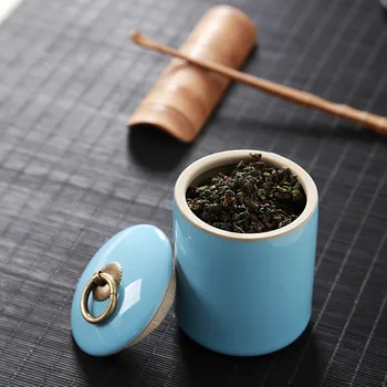 New Colorful Ceramic Tea Box Home Tin Candy Jar Food Storage Container Quality Spices Storage Box For Kitchen potes de cozinha
New Colorful Ceramic Tea Box Home Tin Candy Jar Food Storage Container Quality Spices Storage Box For Kitchen potes de cozinha