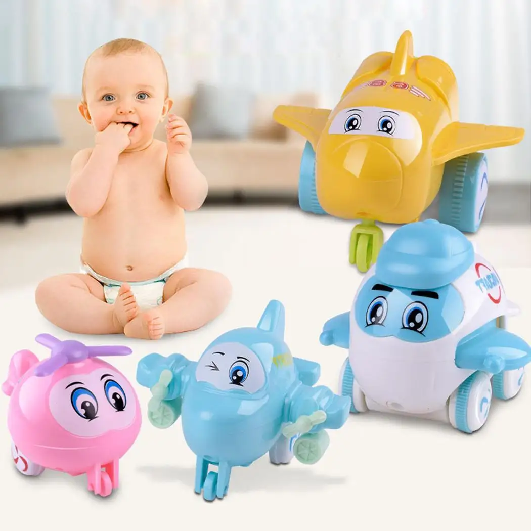 4 Pcs/Set Kids Cute Cartoon Inertial Model Airplanes Pull Back 0~6 Years Old Toy Airplane Home, Kindergarten
4 Pcs/Set Kids Cute Cartoon Inertial Model Airplanes Pull Back 0~6 Years Old Toy Airplane Home, Kindergarten