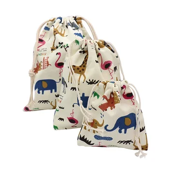 Cartoon Animals Printed Storage Bags Baby Clothing Kids Toys Organizer Drawstring Candy Bags Cotton Jewelry Cosmetic Pouch
Cartoon Animals Printed Storage Bags Baby Clothing Kids Toys Organizer Drawstring Candy Bags Cotton Jewelry Cosmetic Pouch