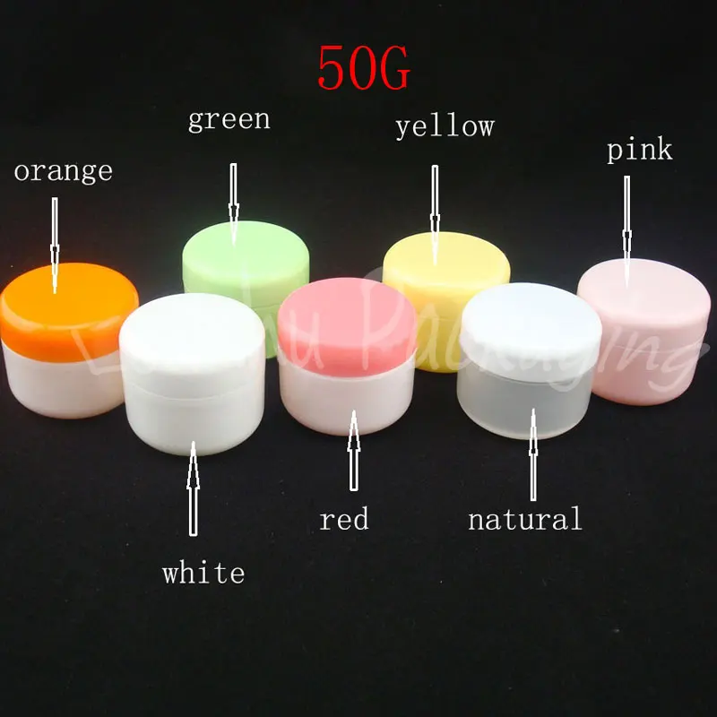 50G Round Plastic Cream Jar , 50CC Mask / Cream Packaging Jar , Empty Cosmetic Container , Makeup Sub-bottling
50G Round Plastic Cream Jar , 50CC Mask / Cream Packaging Jar , Empty Cosmetic Container , Makeup Sub-bottling