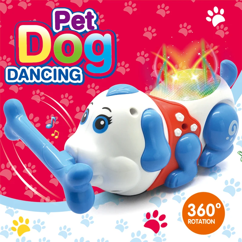 Dance Robot Dog Electric Rolling Dog Toys With Music Light Christmas New Year Gift For Kids Toy
Dance Robot Dog Electric Rolling Dog Toys With Music Light Christmas New Year Gift For Kids Toy