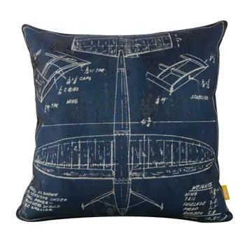 LINKWELL 18x18" Retro Blue Plane Aircraft Patent Drawings Burlap Cushion Cover Throw Pillowcase for Home Decoration 
LINKWELL 18x18" Retro Blue Plane Aircraft Patent Drawings Burlap Cushion Cover Throw Pillowcase for Home Decoration