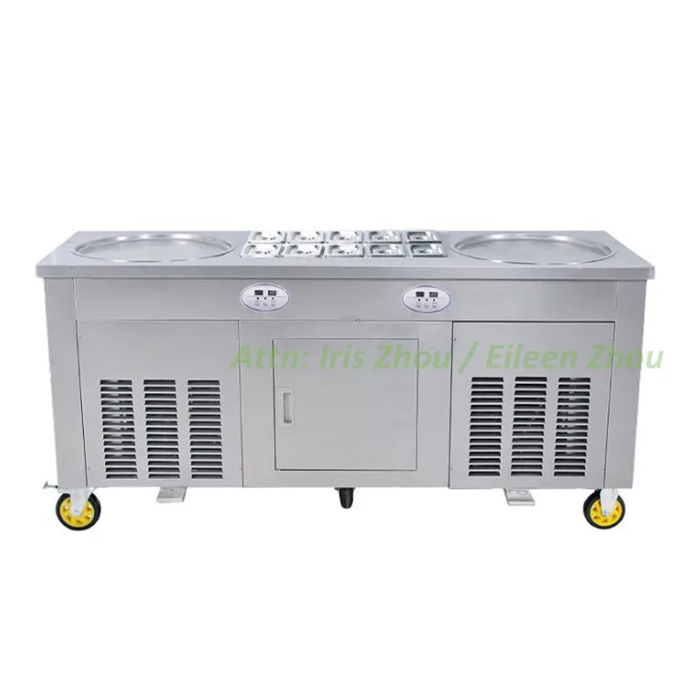110-240V rolled fried ice cream making machine with 10 cooling tanks,Thai fry ice cream roll machine with 110V Shipping by sea
110-240V rolled fried ice cream making machine with 10 cooling tanks,Thai fry ice cream roll machine with 110V Shipping by sea