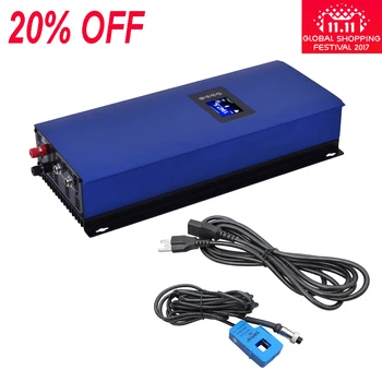 2000W Grid Tie Inverter With LCD & limiter Function MPPT Pure Sine Wave Grid Tie Solar Inverter DC45-90V to AC230V Grid System
2000W Grid Tie Inverter With LCD & limiter Function MPPT Pure Sine Wave Grid Tie Solar Inverter DC45-90V to AC230V Grid System